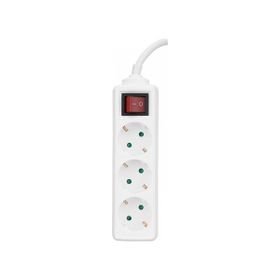 Philips SPS1030A/51 2 mt 3'lü Anahtarlı Topraklı Priz