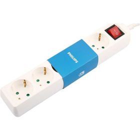 Philips SPS1050A-51 5'li 2 mt Anahtarlı Akım Korumalı Priz