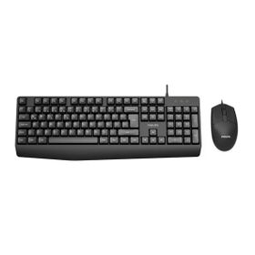 Philips SPT6237B Siyah Kablolu Q Klavye ve Mouse Set