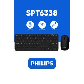 Philips SPT6338 Siyah Kablosuz Q Klavye Mouse Seti