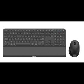 Philips SPT6607B/38 Siyah Türkçe Q 2.4 Ghz ve Bluetooth Kablosuz Bilek Destekli Multimedya Klavye Mouse Set