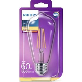 Philips ST64 E27 60W Non-dım 2700K Led ClassıcAmpul