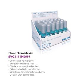 Philips SVC1111P-97 Ekran Temizleme Spreyi ve Bezi