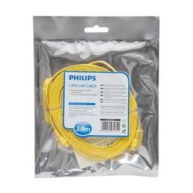 Philips SWA1949W/93-3 Sarı Yassı Flat UTP 3 mt Cat 6 Kablo