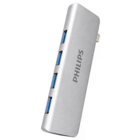 Philips Swr1604p/93 Usb-C To 4 Port Usb 3.0 Ultra İnce Alüminyum Hub Çoklayıcı