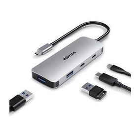 Philips SWR1651A Type-C to 2xUSB-A 3.2 ve 2xUSB-C PD 100W HUB Çoklayıcı Adaptör