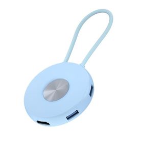 Philips SWR1670 Type-C to 3xUSB 3.0 HDMI PD 3.0 Mavi Dönüştürücü Adaptör
