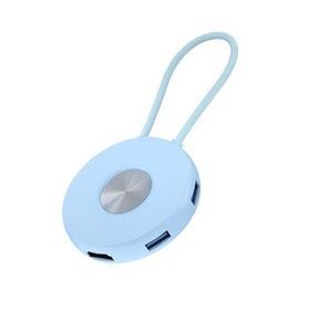 Philips SWR1670 Type-C to 3xUSB 3.0 HDMI PD 3.0 Mavi Dönüştürücü Adaptör