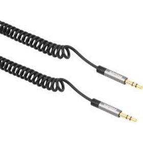 Philips SWR2102A Siyah 1 mt 3.5 mm Jack Spiral AUX Ses Kablosu
