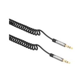 Philips SWR2102A Siyah 1 mt 3.5 mm Jack Spiral AUX Ses Kablosu