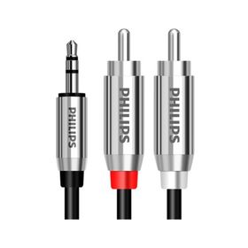 Philips SWR2120C-93 3.5 mm Stereo Aux Kablo-Rca 2 m Erkek Ses Kablosu