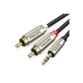 Philips SWR2120C-93 3.5 mm Stereo Aux Kablo-Rca 2 m Erkek Ses Kablosu