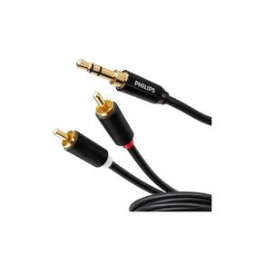 Philips Swr2121b/93 2 mt 3.5 mm Stereo 2 Rca Aux Ses Kablosu