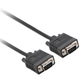 Philips SWV6139H/93 Siyah 3+6 Erkek-Erkek 15 Pin 10 mt VGA Kablo