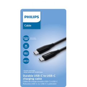 Philips SWV6801/00 USB4.0 40 Gbps 5K Çözünürlük Thunderbolt 3.0 1.5 mt C-C Kablosu