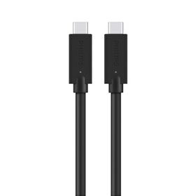 Philips SWV6801/00 USB4.0 40 Gbps 5K Çözünürlük Thunderbolt 3.0 1.5 mt C-C Kablosu