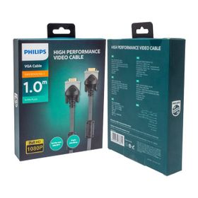 Philips SWV9009/93-1 15 Pin Erkek Erkek Filtreli 1 Metre Vga Kutulu Kablo