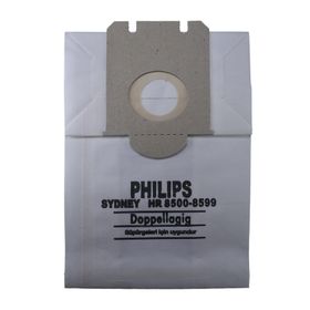 Philips Sydney Kağıt 10 Adet Süpürge Torbası
