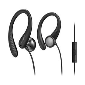 Philips TAA1105 Siyah Kablolu Mikrofonlu Kulak İçi Spor Kulaklık