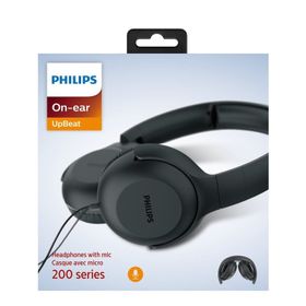 Philips TAUH201BK Siyah Mikrofonlu Kafa Bantlı Kulaklık