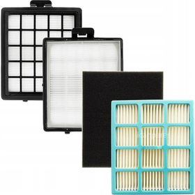 Philips Uyumlu FC 8071/01 Fc 8146 8147 8148 Easy Life Elektrikli Süpürge Hazne ve Çıkış Hepa Filtre