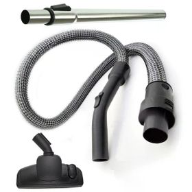 Philips Uyumlu FC 8455 Power Life Elektrikli Süpürge Çelik Telli Hortumu Teleskopik Boru Emici Yer Başlığı