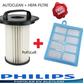 Philips Uyumlu FC 9222 Marathon Elektrikli Süpürge Filtresi Silin