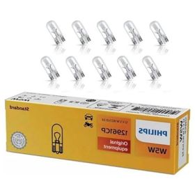 Philips W5W T10 12V 5W Standart 10'lu Paket Park Ampulü