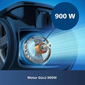 Philips XB7151/07 Marathon Daily Torbasız Elektrikli Süpürge