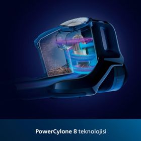 Philips XC7040 01 Speed Pro Max Dikey Şarjlı Süpürge