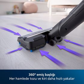Philips XC7040 01 Speed Pro Max Dikey Şarjlı Süpürge