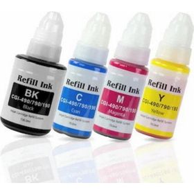 Photo Print Canon Pixma G4400 Renkli Siyah Mürekkep Seti