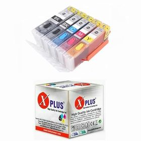 Photo Print Canon Pixma İX6850 PGI-550XL CLI-551XL Uyumlu Kolay Dolan Kartuş Seti ve 5 Renk Mürekkep Seti