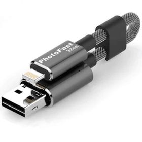 PhotoFast MemoriesCable GEN3 Siyah 64GB USB 3.0 Bellek