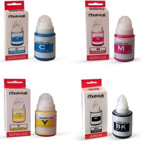 Photoink Canon MG5650 İçin 4 Renk 1 Takım Mürekkep