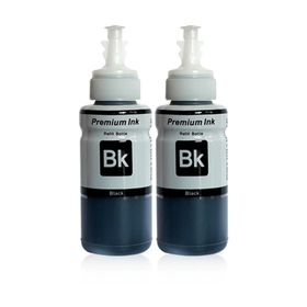 Photoink Epson Ecotank L3160 L5190 L6190 için 2 Adet Siyah Photoink Mürekkep