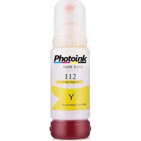 Photoink Epson L11160 112 Sarı 70 ml Muadil Mürekkep