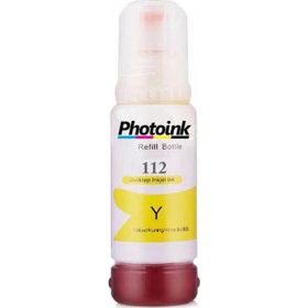 Photoink Epson L11160 112 Sarı 70 ml Muadil Mürekkep