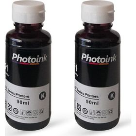 Photoink HP Deskjet D2660 2 Adet Siyah Mürekkep