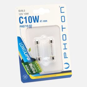 Photon C10W Sofit 12 Volt 2'li 41 mm Ampul