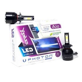 Photon Duo Serisi Led Headlight Beyaz Işık 12V Led Xenon H4 Far Ampülü