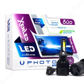 Photon Duo Serisi Led Headlight Beyaz Işık 12V Led Xenon H4 Far Ampülü