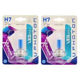 Photon H7 12V 55W Xen Vision 2 Adet Beyaz Işık Ampül Takımı