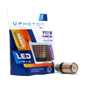 Photon PH7219SNA Led Sinyalu Şaşı 12V 93 Sarı 140 Led 21W Far Ampülü