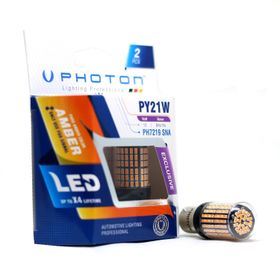 Photon PH7219SNA Led Sinyalu Şaşı 12V 93 Sarı 140 Led 21W Far Ampülü