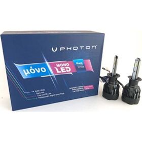Photon Poton Mono Mini H1 Şimşek Etkili Led Xenon Beyaz Far Ampulü