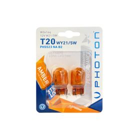 Photon T20 21/5W 12V Çift Devre Naturel Amber Ampul