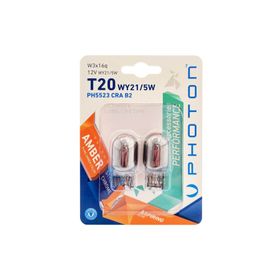Photon T20 Chrome 21/5W 12V Natural Amber Ampul