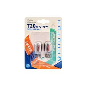 Photon T20 Chrome 21/5W 12V Natural Amber Ampul