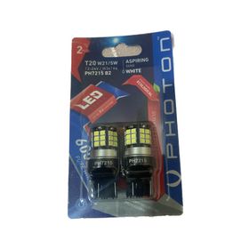 Photon T20 W21/5W 12V-24V Beyaz 2'li Led Blister
